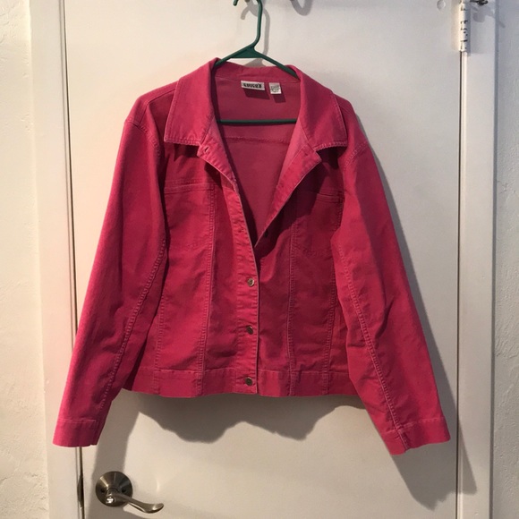 Chico's Jackets & Blazers - Vintage Chico’s Corduroy Pink Jacket